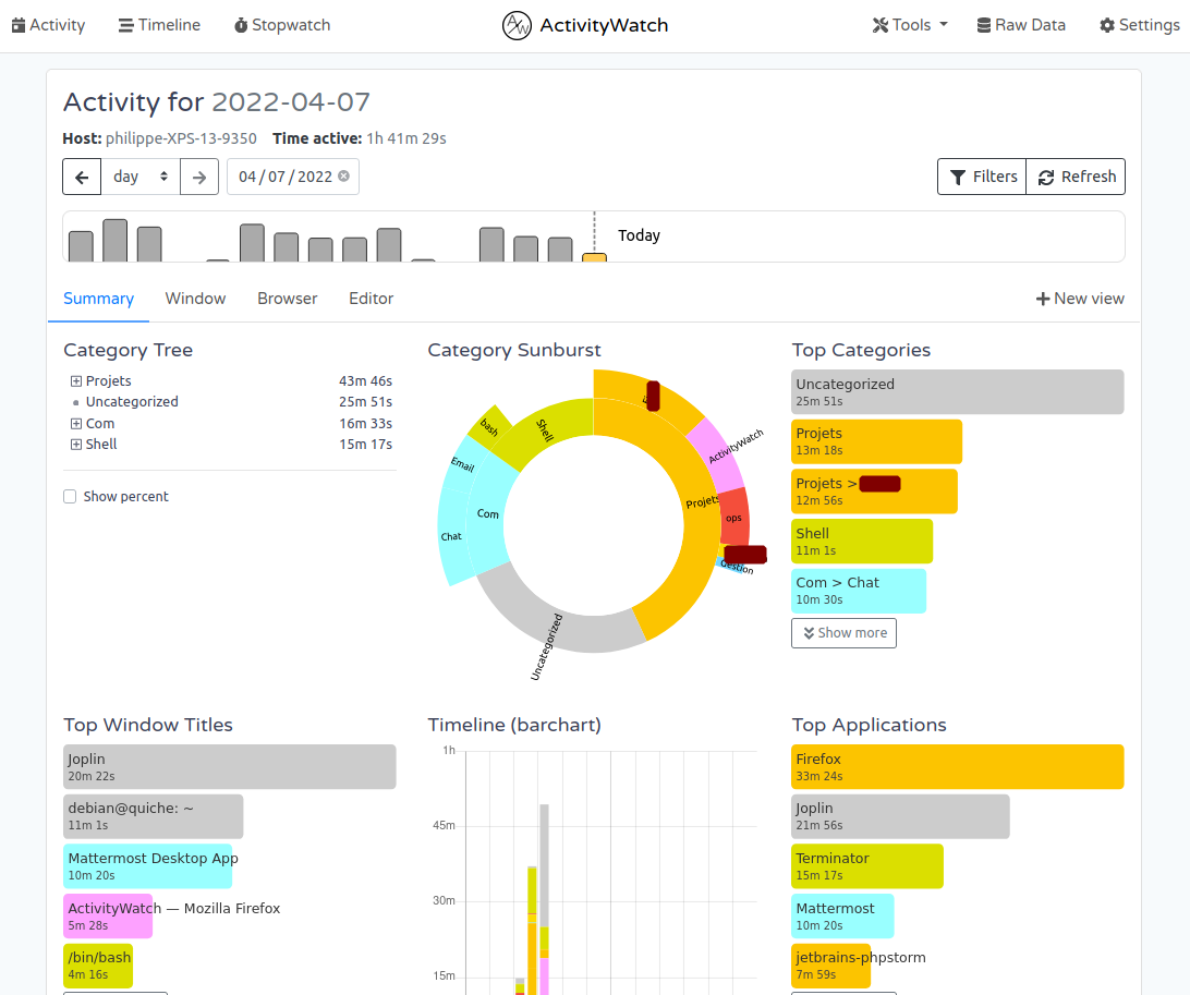 screenshot activity watch